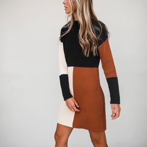 Mixed Messages sweater dress